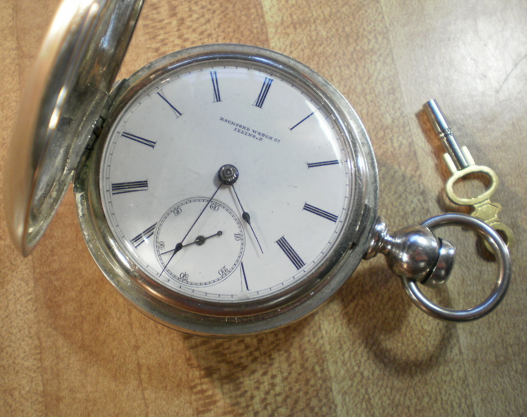 Rockford Watch Co. Grade 15 Jewels Pocket Watch image 2